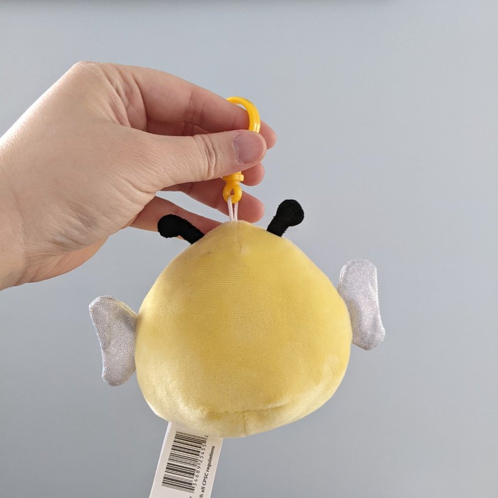 3.5"  Squishmallow Sunny Bee Clip - Picture 3 of 5